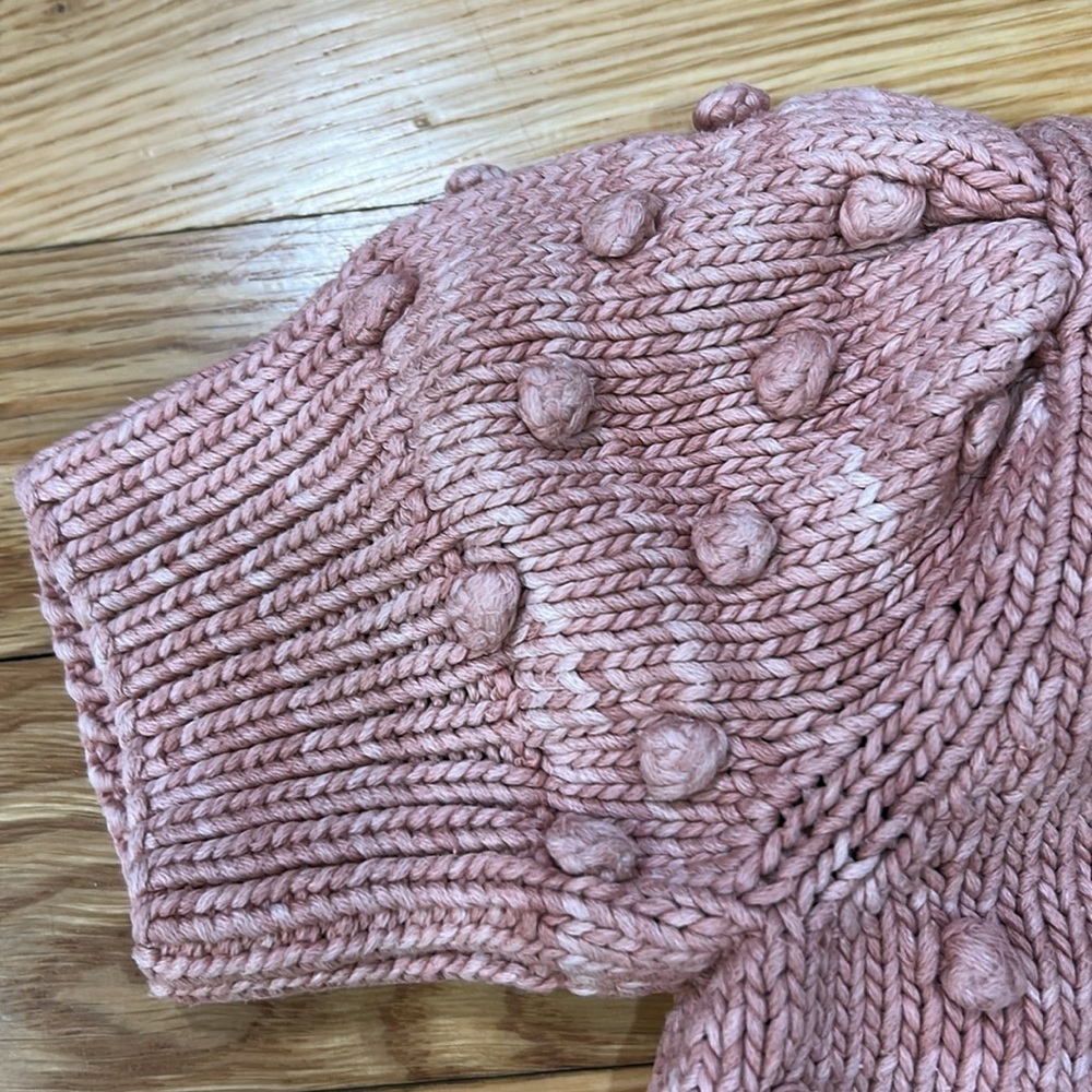 Misha & Puff sweater top 100% Pima cotton Ellie popcorn knit sweater 2Y - Picture 8 of 11